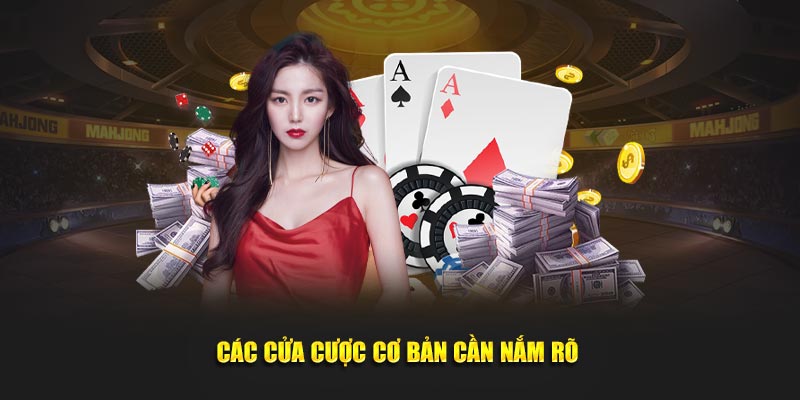 Các cửa cược cơ bản cần nắm rõ 